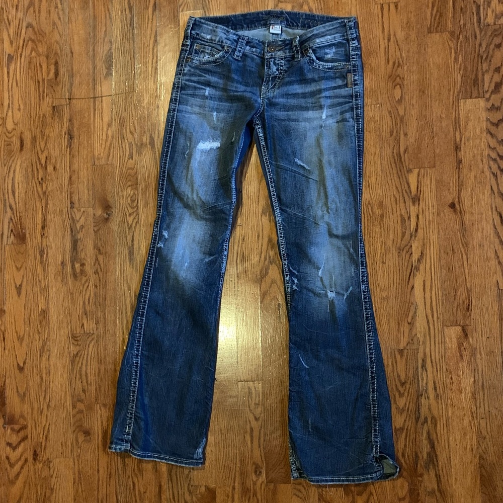 Silver Francis Jeans